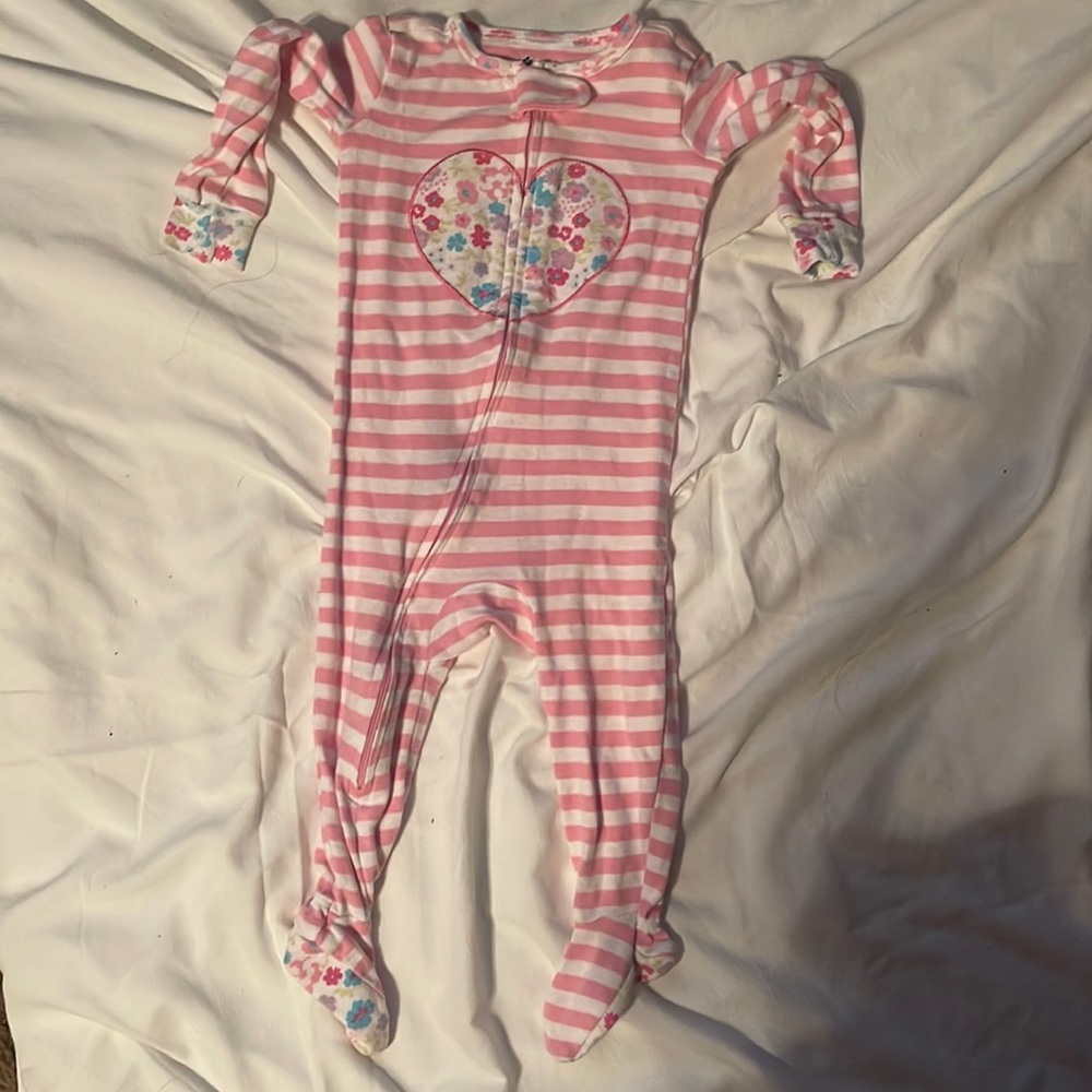 Adorable footie pajama